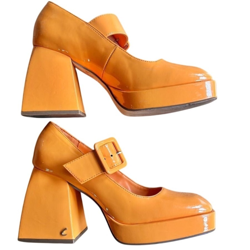Circus by Sam Edelman Bold Orange Platform Shoes